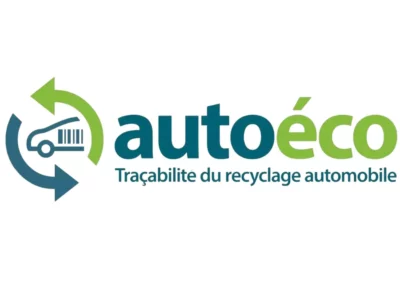 Logo Autoéco, la traçabilité du recyclage automobile.