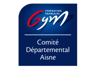 Logo de la Fédération Française de Gym, Comité Départemental de l'Aisne.