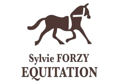 Logo de la sellerie Sylvie Forzy Équitation.