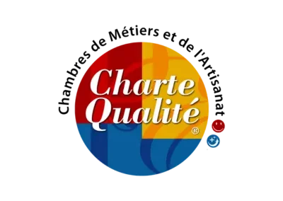 Logo Charte Qualité des Chambres de Métiers et de l'Artisanat.