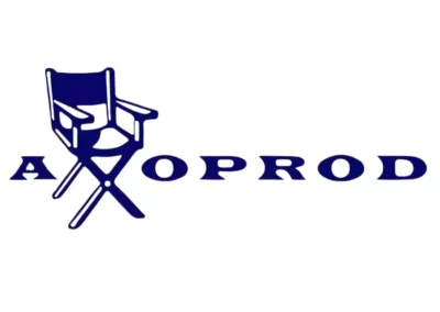 Logo de l’entreprise AxoProd – Fournisseur B2B de mobilier professionnel, client d’Atelier Brod’Art Créations.