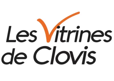 Logo de l’association Les Vitrines de Clovis, partenaire de l’Atelier Brod’Art Créations à Soissons.